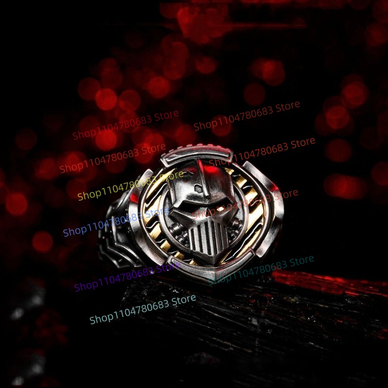 Men Accessories Collection - 40K Perturabo Signet Ring, Vintage Style