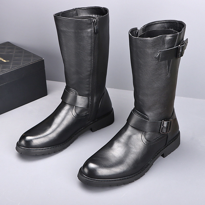 Men'S Accessories Leather - England style men fashion cosplay stage