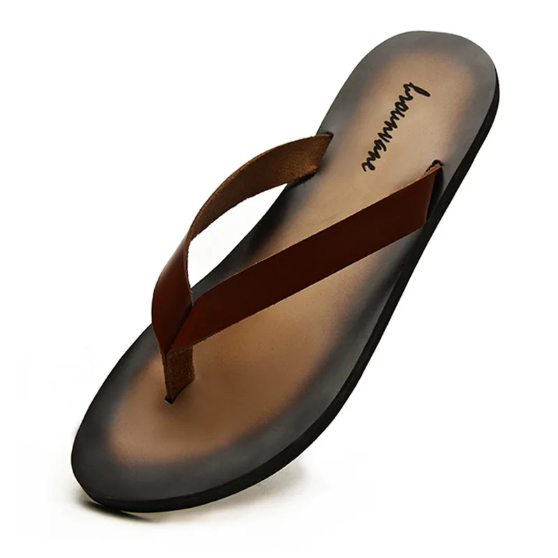 Men'S Accessories Leather - Classic Genuine Leather Mens Slippers 2026