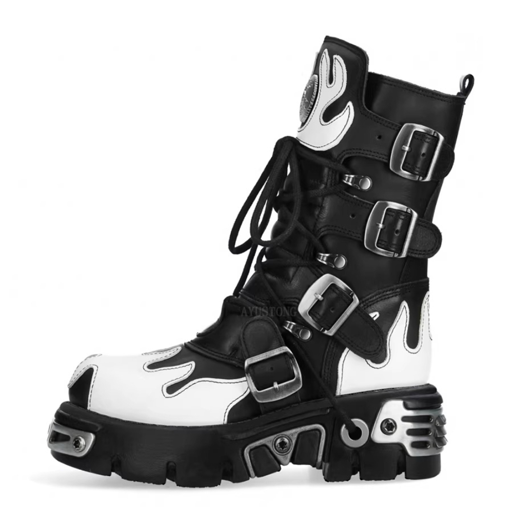 Fashion New Men's Flame Metal  - Men'S Accessories Leather review and price