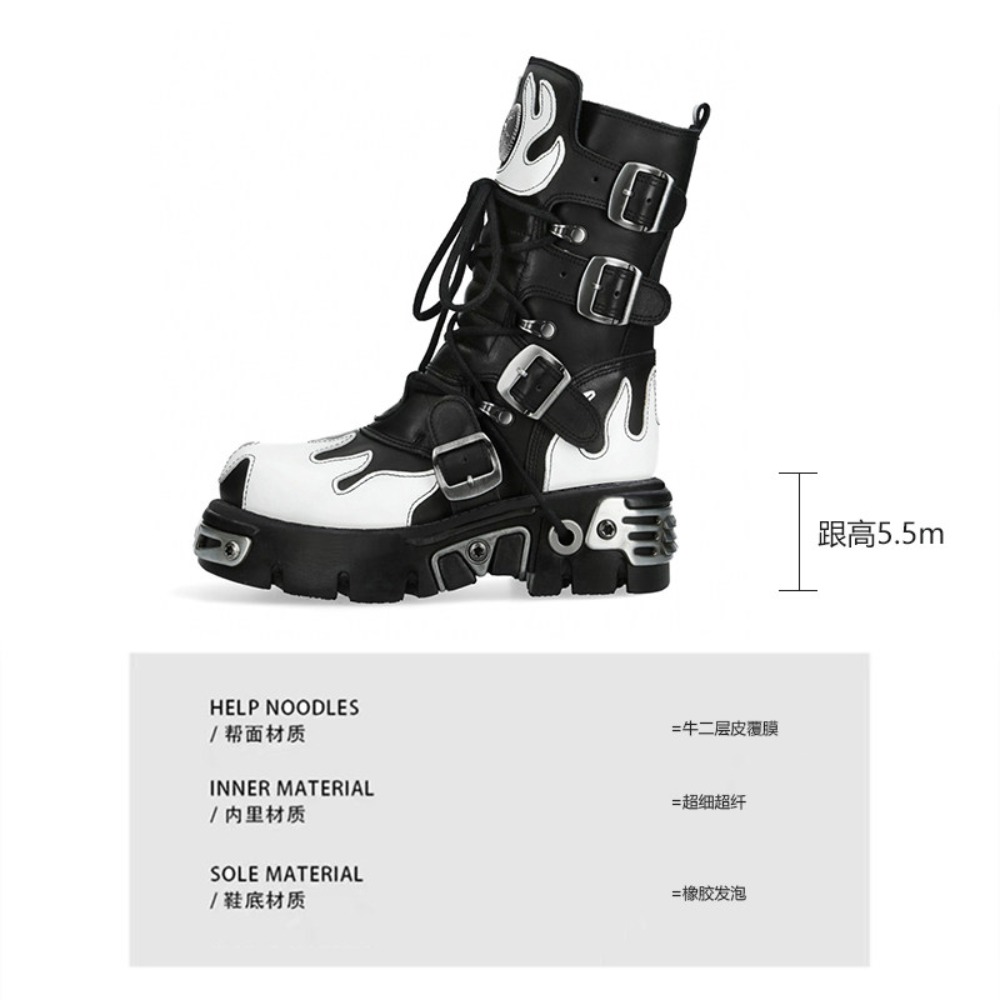 Fashion New Men's Flame Metal  - Men'S Accessories Leather review and price