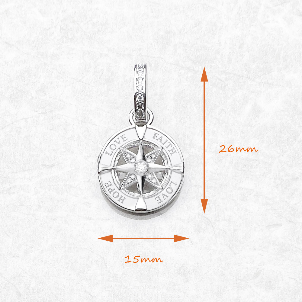 Pendant  Faith, Hope and Love  - Men Accessories Brand review and price