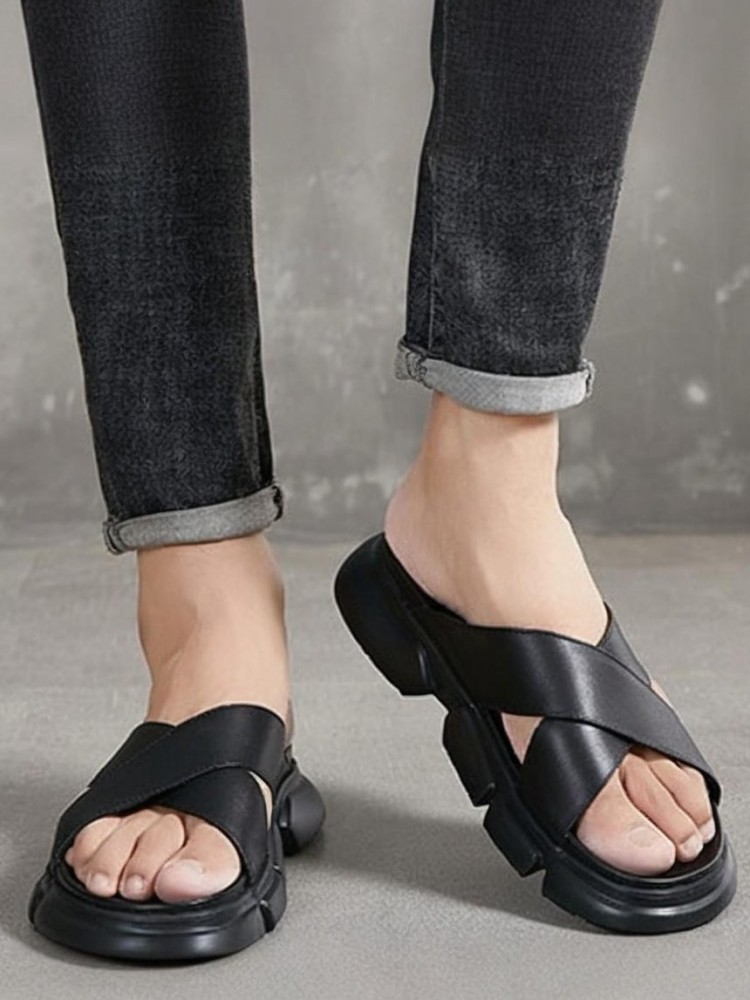Trendy Male Cowhide Platform H - Men'S Accessories Leather review and price
