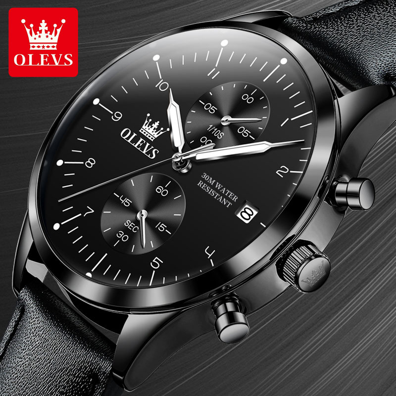 OLEVS 2880 Casual Fashion Men' - Men'S Accessories Leather review and price