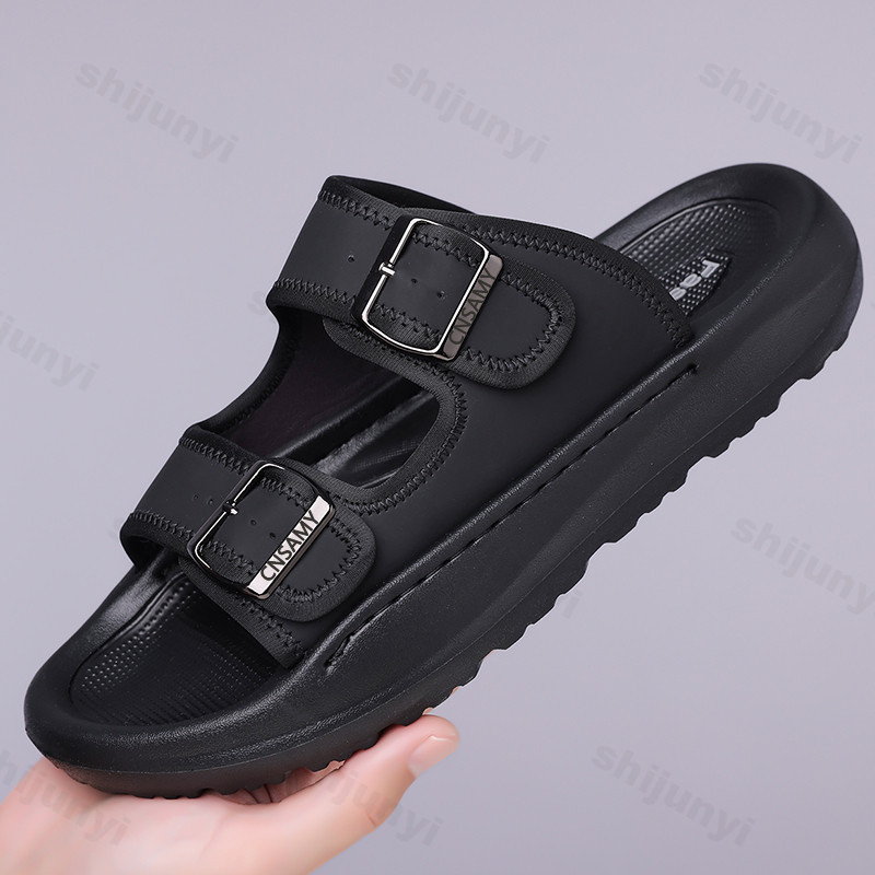 Men's Slippers 2025 Summer Bre - Men'S Accessories Leather review and price