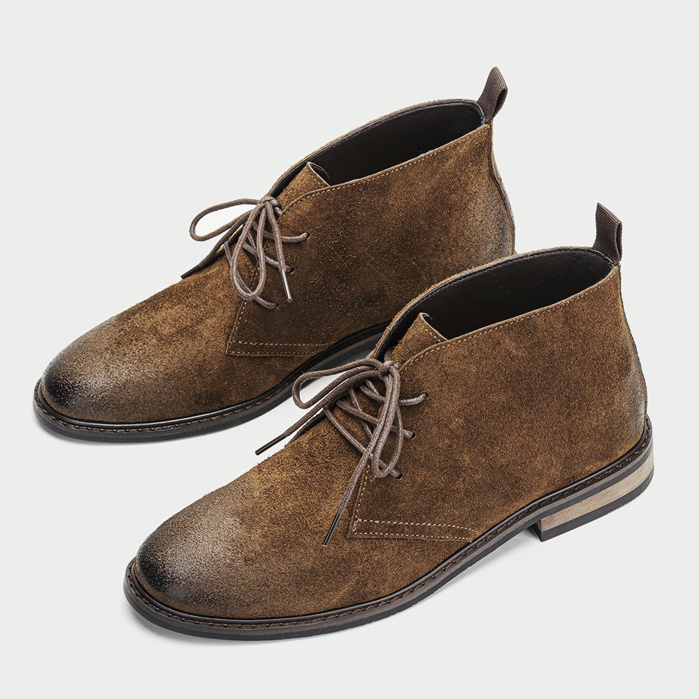 Leather Boots Retro Comfortabl - Men'S Accessories Leather review and price