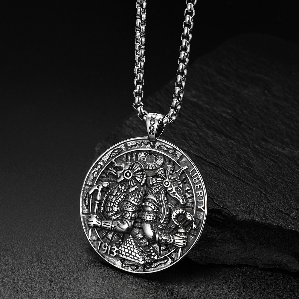 Vintage Egyptian God Stainless - Men'S Accessories Jewelry Egypt review and price