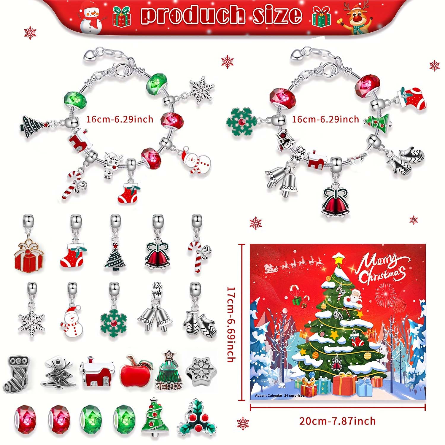 Creative Christmas 24-Day Coun - Men Accessories Gift Set review and price
