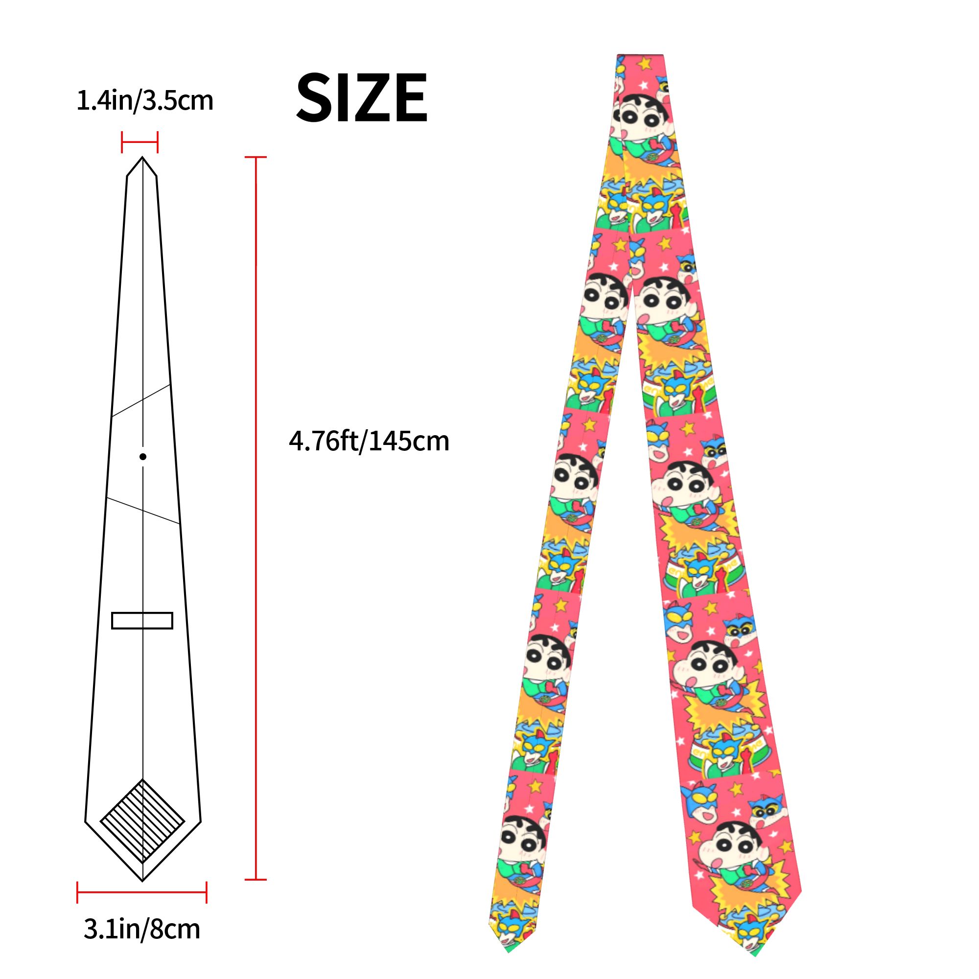 Necktie Shinchans 90s Cartoon  - Men'S Accessories In The 90S review and price
