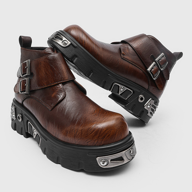 large size men fashion punk go - Men'S Accessories Leather review and price