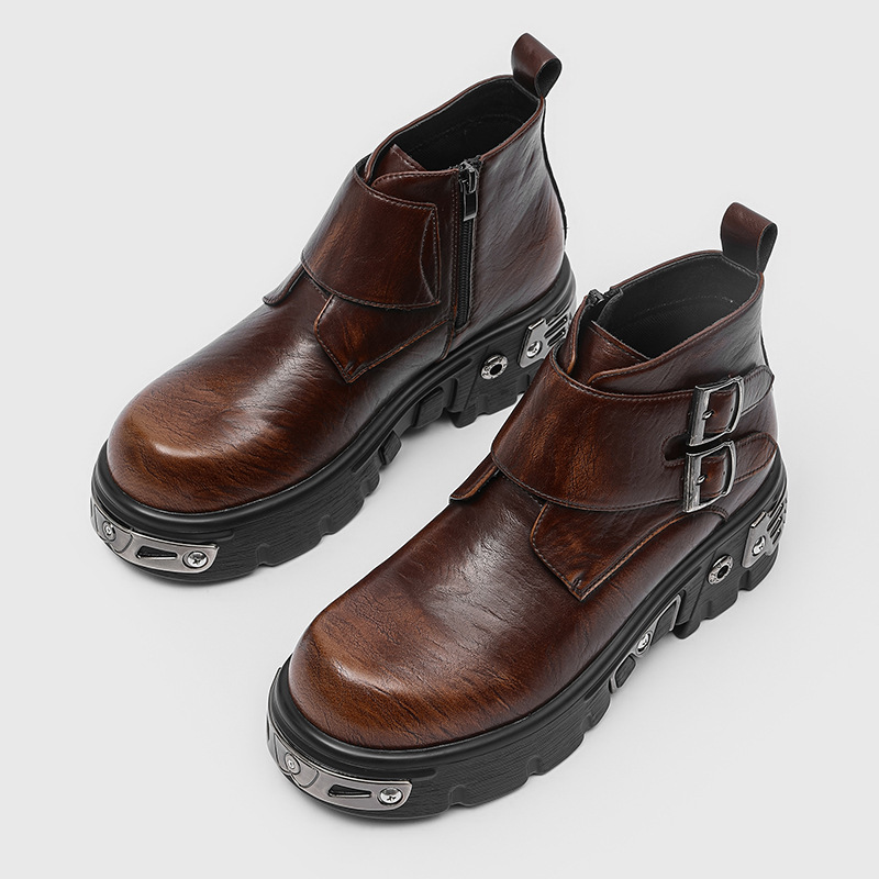 large size men fashion punk go - Men'S Accessories Leather review and price
