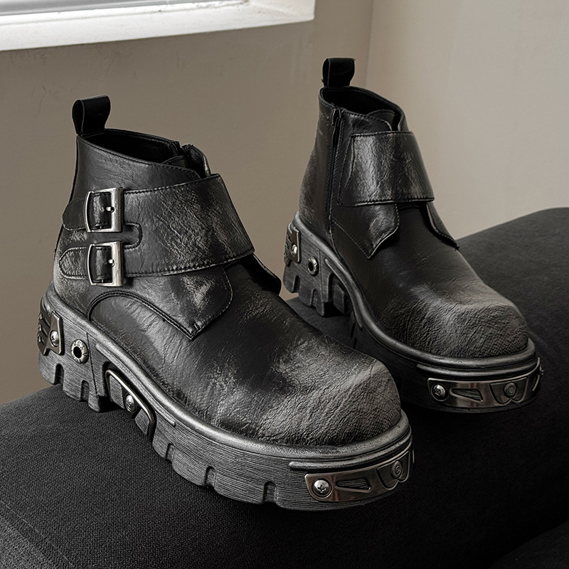 large size men fashion punk go - Men'S Accessories Leather review and price