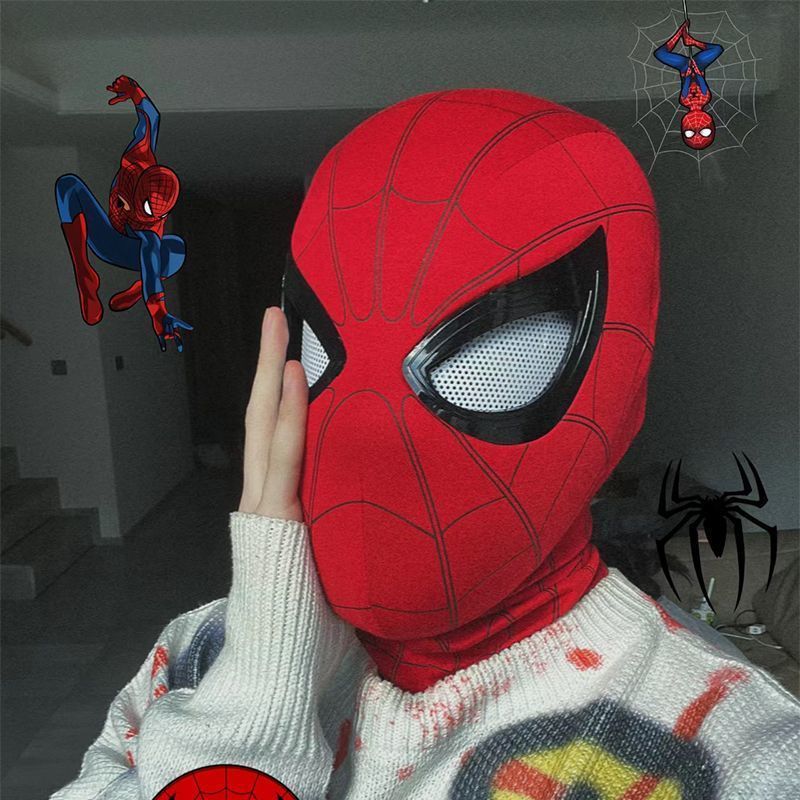 1:1 Spider‑Man Helmet Mask wit - Men Accessories Collection review and price